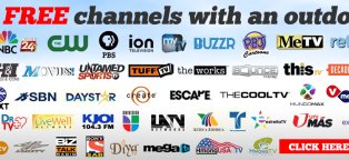 Free broadcast TV channels