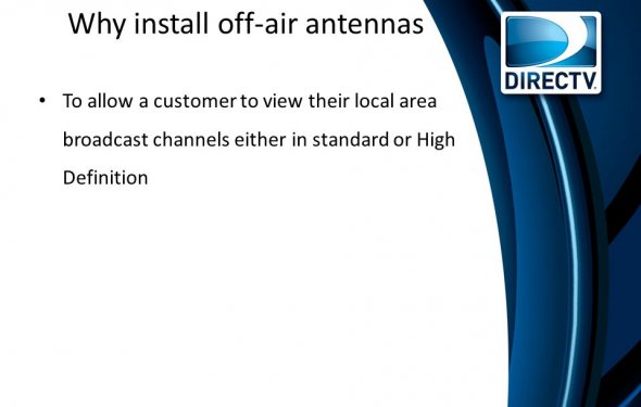 3 Why install off-air antennas