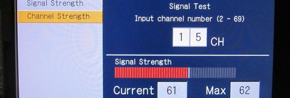 Digital antenna channels list