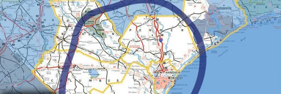 Digital television reception map