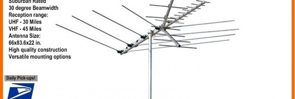 Digital TV antenna channels list