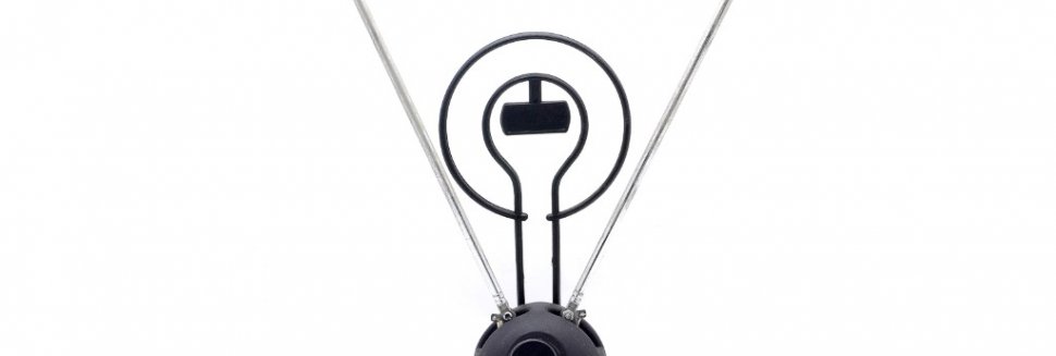 Rabbit antenna for TV