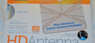 Indoor antenna for TV without cable